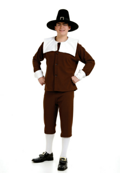 Pilgrim Man Adult Costume 1 Pilgrim Man Adult Costume