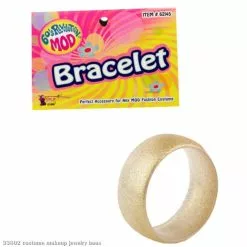 Mod Gold Bangle Bracelet