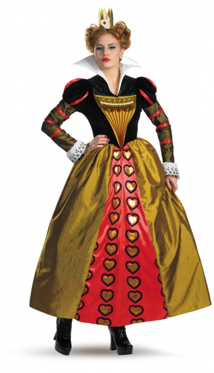 Red Queen Deluxe Adult Costume 1 Red Queen Deluxe Adult Costume