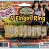 Hip Hop Mo Money 4-Finger Ring