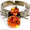 Spider Gem Ring