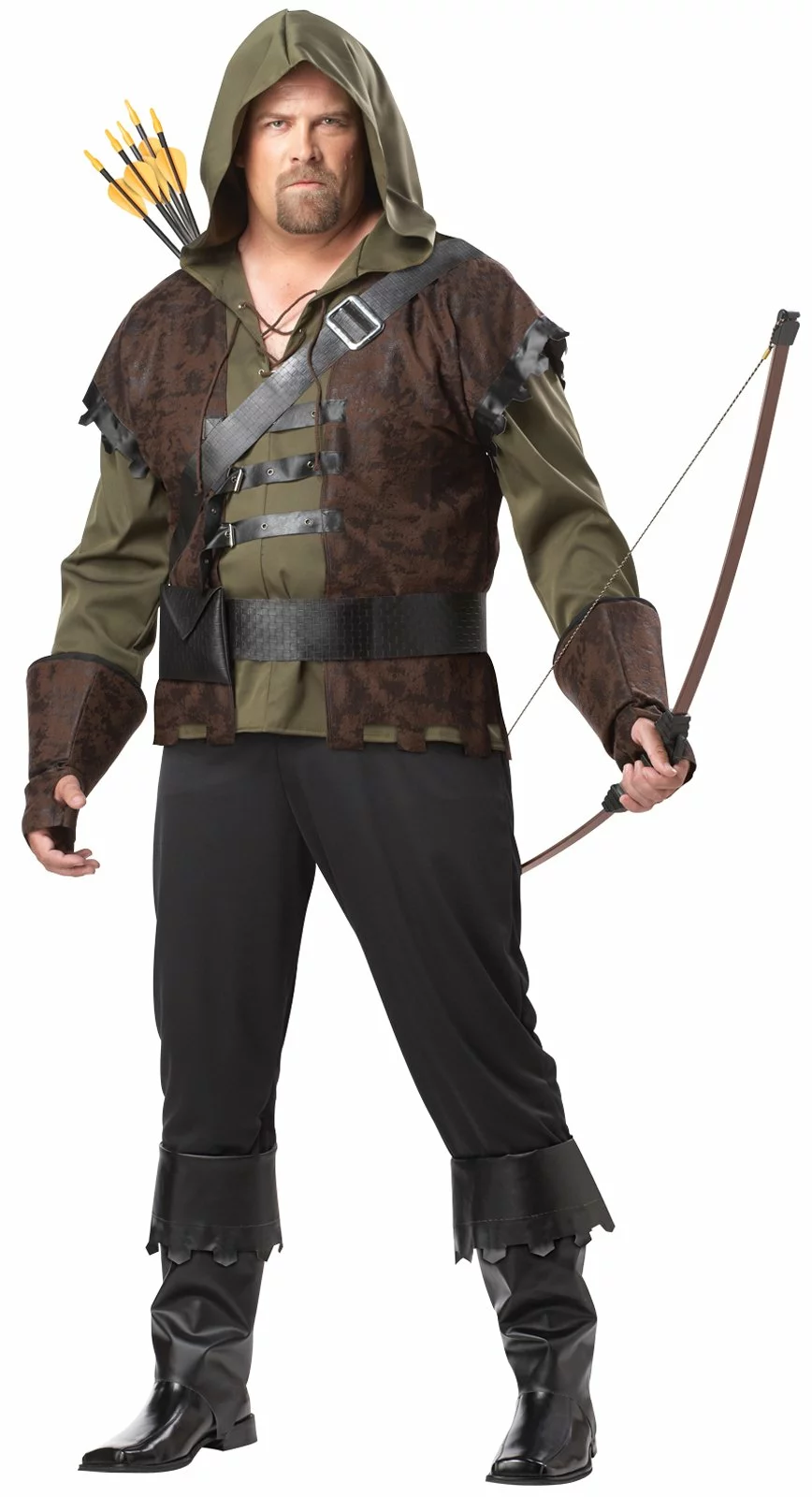 Robin Hood Adult Plus Costume 1 Robin Hood Adult Plus Costume