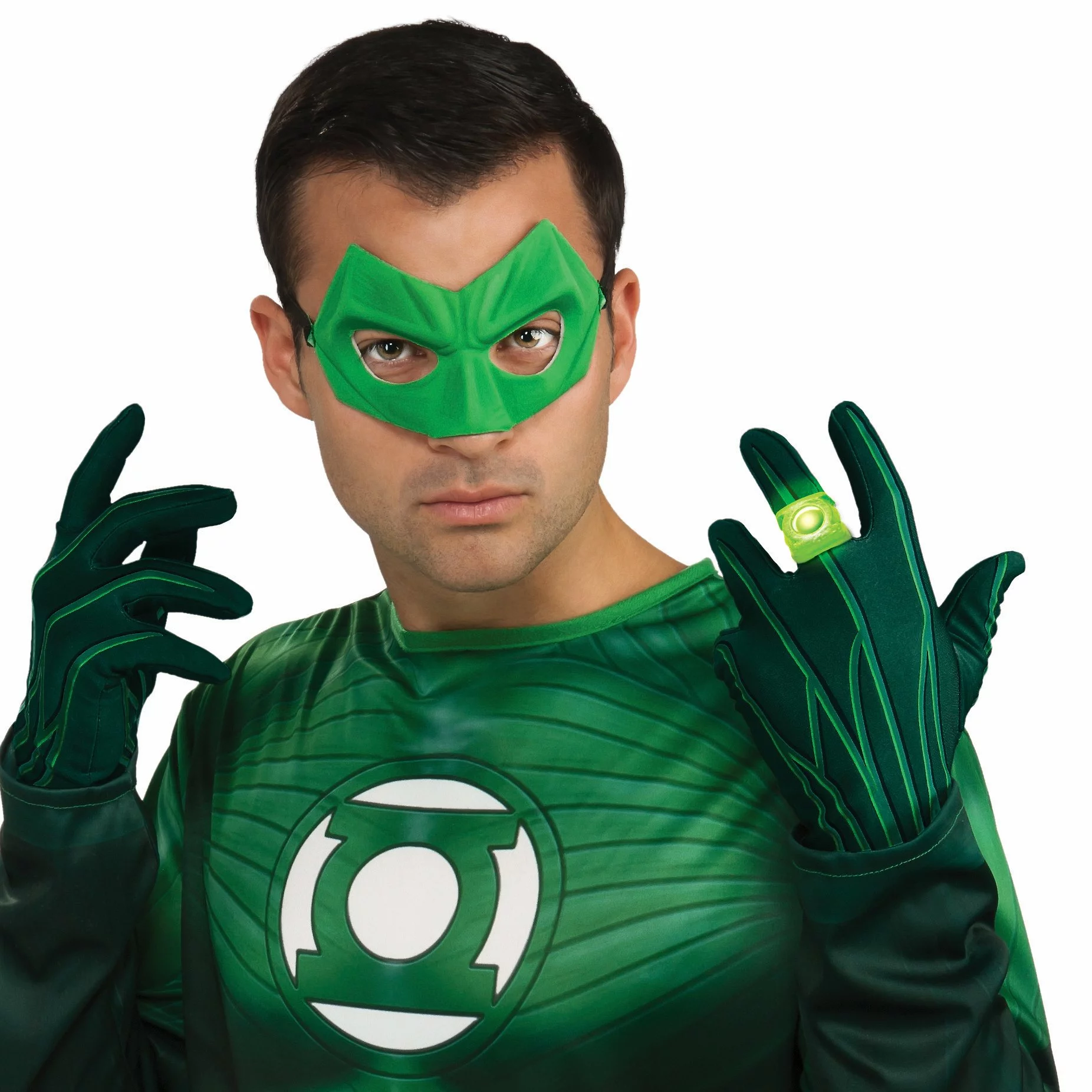 Green Lantern Movie - Green Lantern Light-Up Ring (Adult) 1 Green Lantern Movie - Green Lantern Light-Up Ring (Adult)