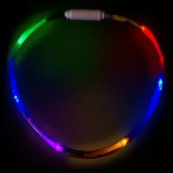 Multi Color LED Fiber Optic Necklace