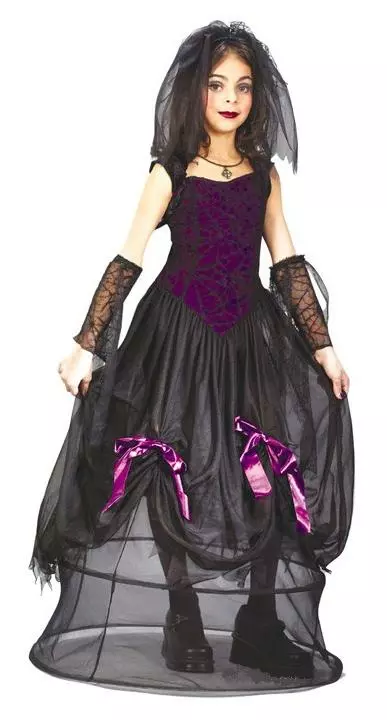 Goth Princess Spider Child Costume 1 Goth Princess Spider Child Costume
