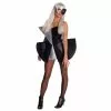 Women's Lady Gaga Black Sequin Dress