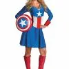 Womens Captain America Costume