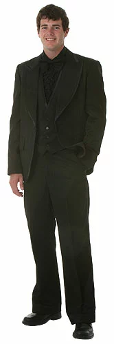 Men's Black Tuxedo 1 Men's Black Tuxedo