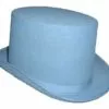Blue Felt Top Hat