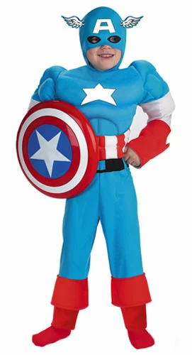 Kids Captain America Costume 1 Kids Captain America Costume