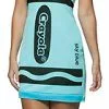 Sexy Sky Blue Crayon Dress