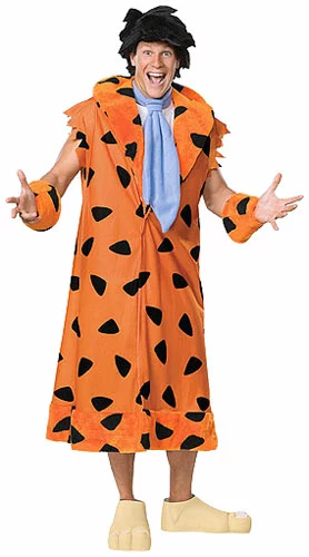 Adult Deluxe Fred Flintstone Costume 1 Adult Deluxe Fred Flintstone Costume