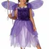 Girls Purple Pixie Costume