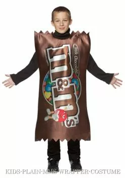 Kids M&M Wrapper Costume