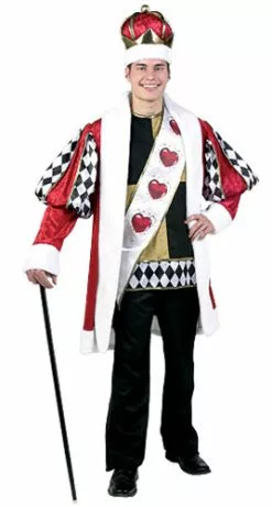 Plus Size Deluxe King Of Hearts Costume