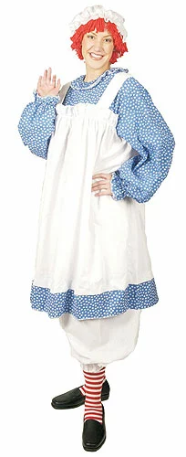 Plus Size Raggedy Ann Costume