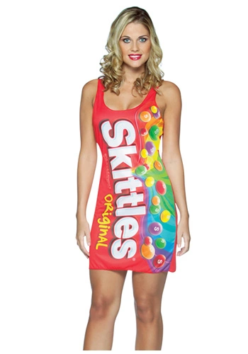 Sexy Skittles Dress Costume 1 Sexy Skittles Dress Costume
