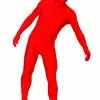 Womens Red Invisible Man Costume