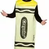 Adult Yellow Crayon Costume