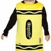 Toddler Yellow Crayon Costume