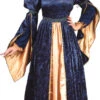 Blue Maiden Princess Plus Size Adult Costume