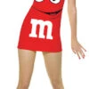 Womens Red M&M Costume