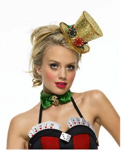 Mini Top Hat W/ Dice