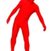 Womens Red Invisible Man Costume
